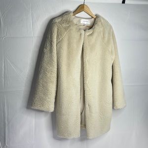 POPSUGAR Faux-Fur Coat - Never Worn - Like New